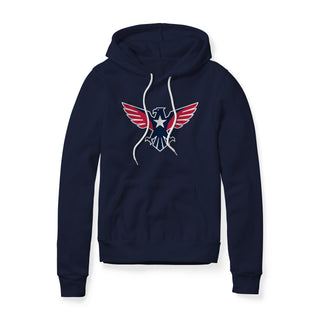 Eagle Icon Fleece Hoodie - Patriotic