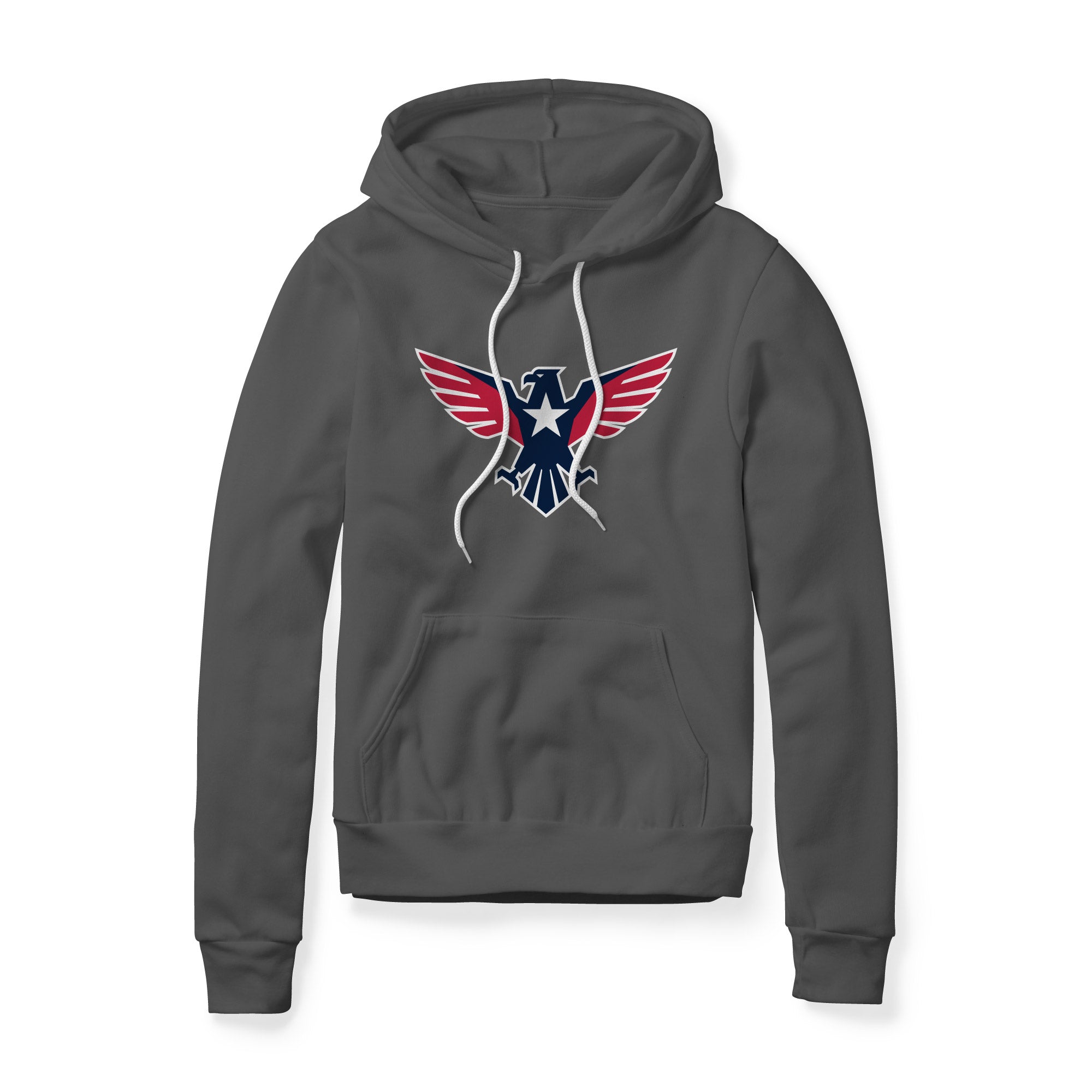 Eagle Icon Fleece Hoodie - Patriotic