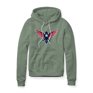 Eagle Icon Fleece Hoodie - Patriotic