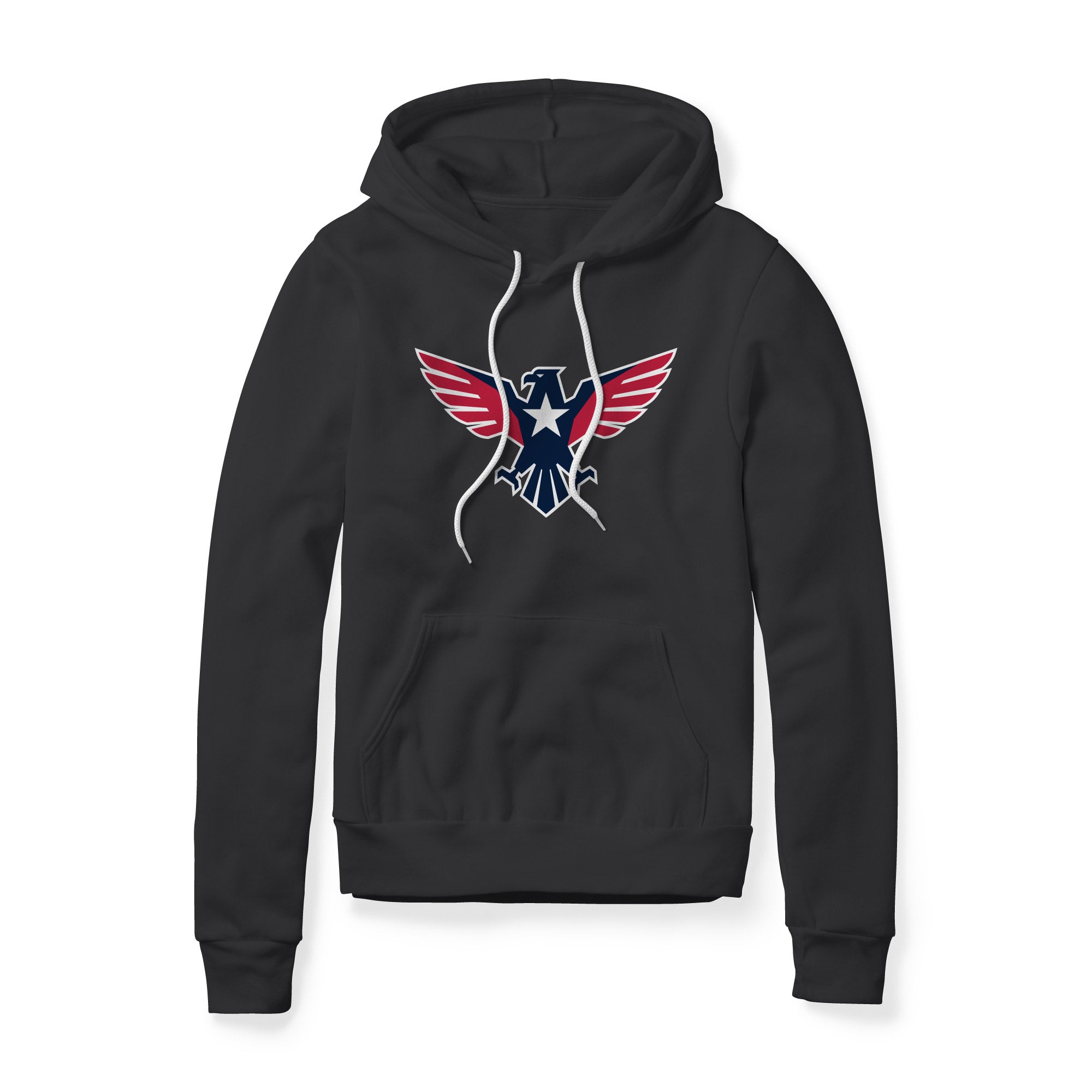 Eagle Icon Fleece Hoodie - Patriotic