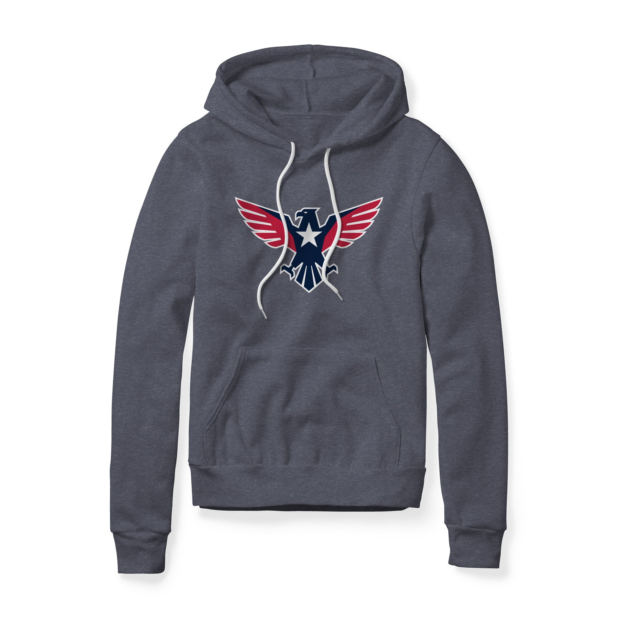 Eagle Icon Fleece Hoodie - Patriotic