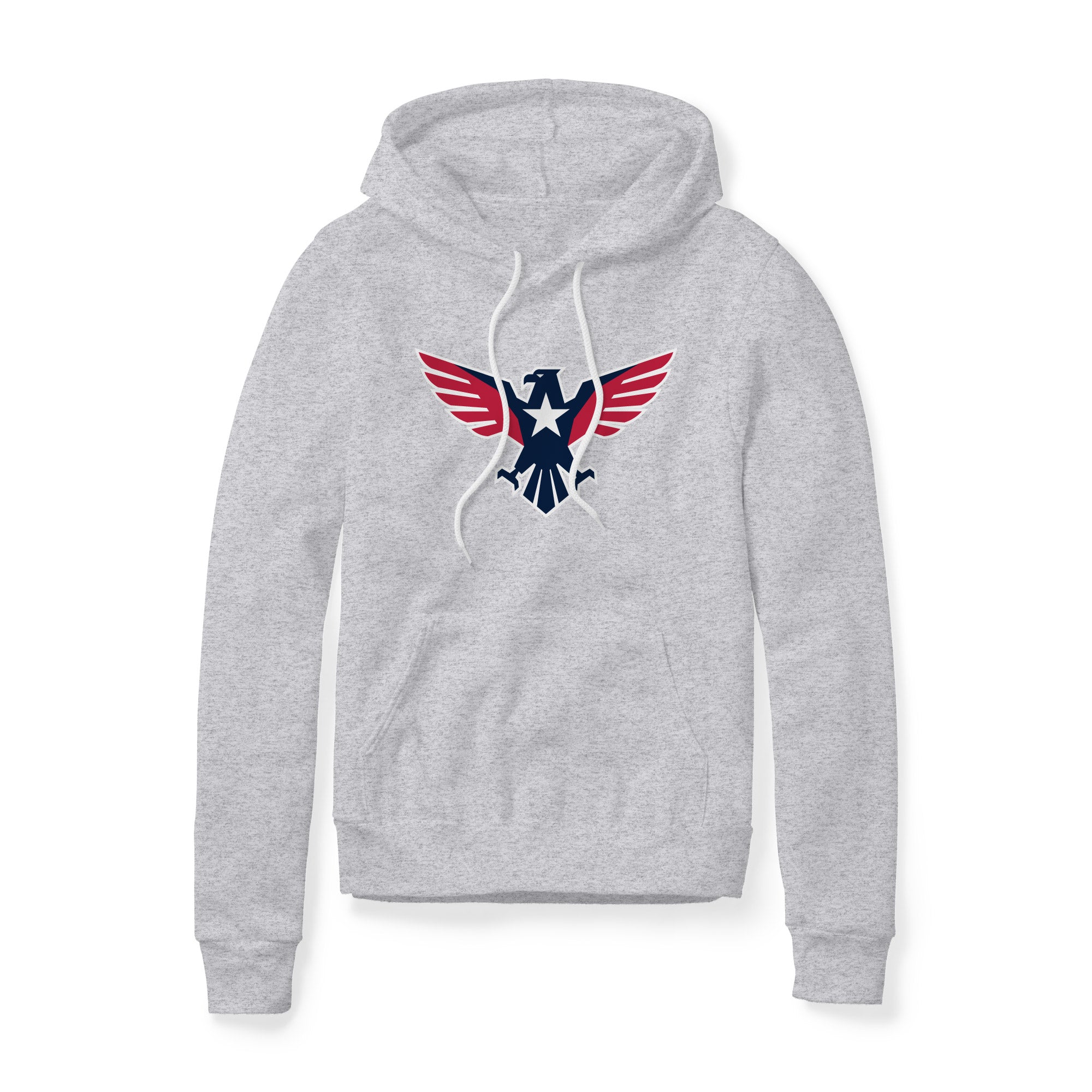 Eagle Icon Fleece Hoodie - Patriotic