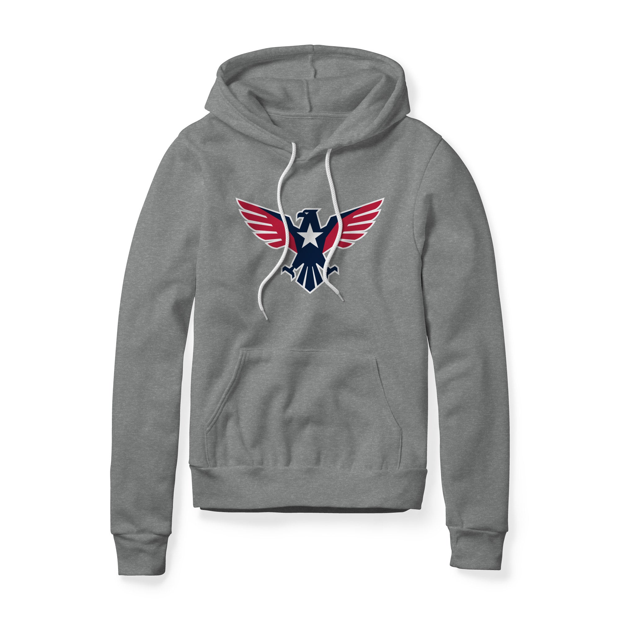 Eagle Icon Fleece Hoodie - Patriotic