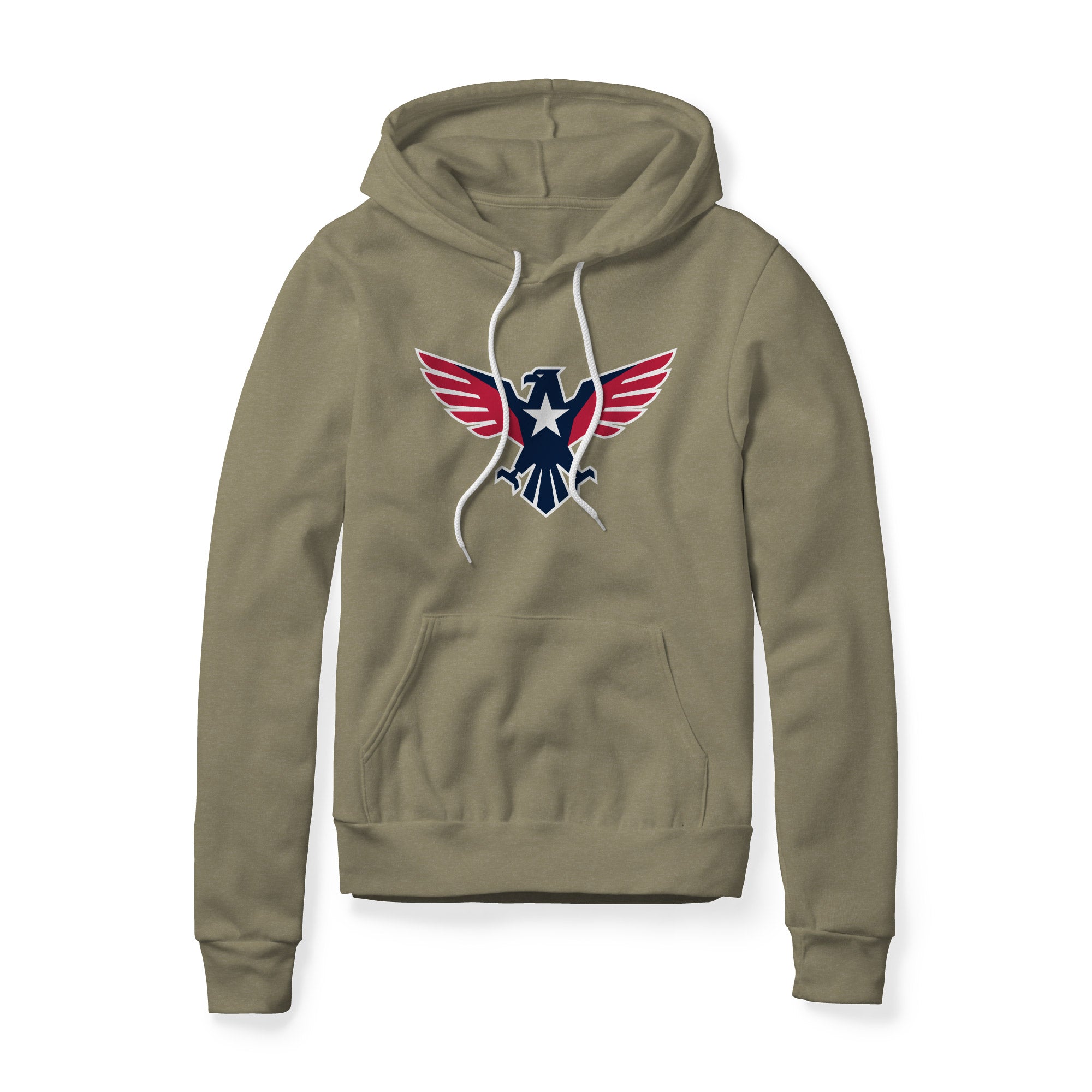 Eagle Icon Fleece Hoodie - Patriotic