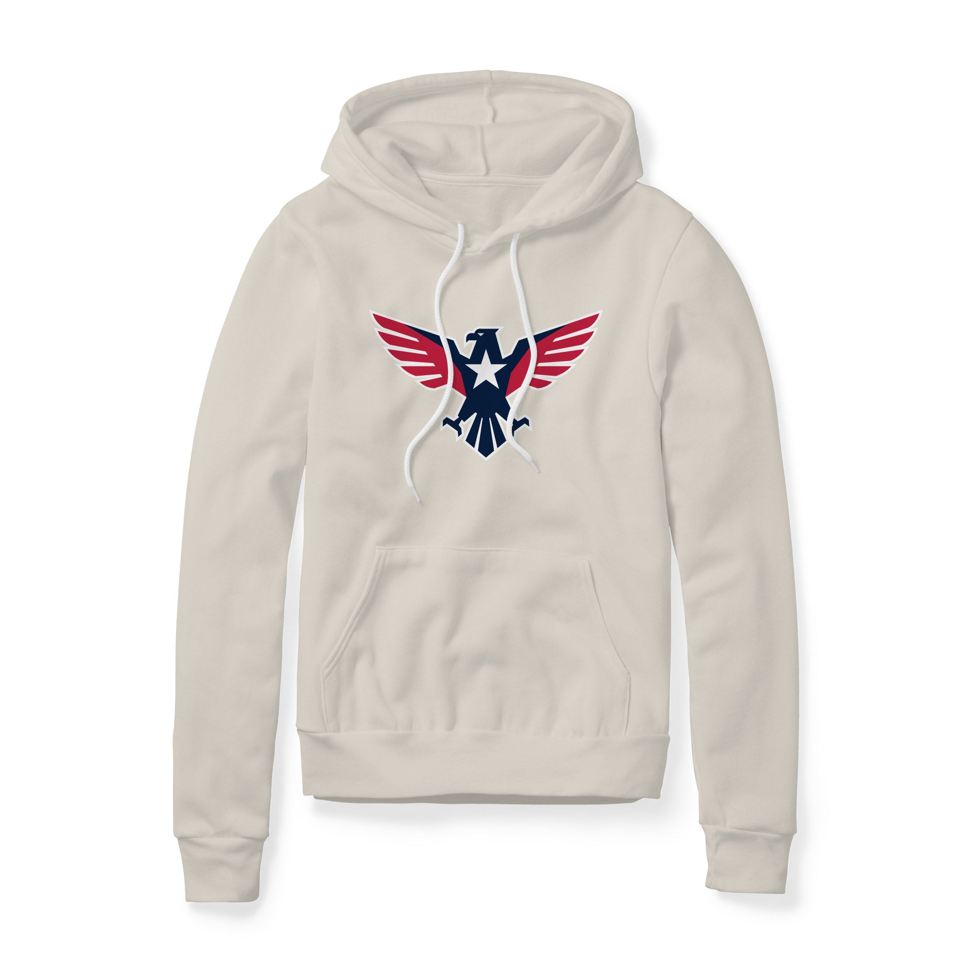 Eagle Icon Fleece Hoodie - Patriotic