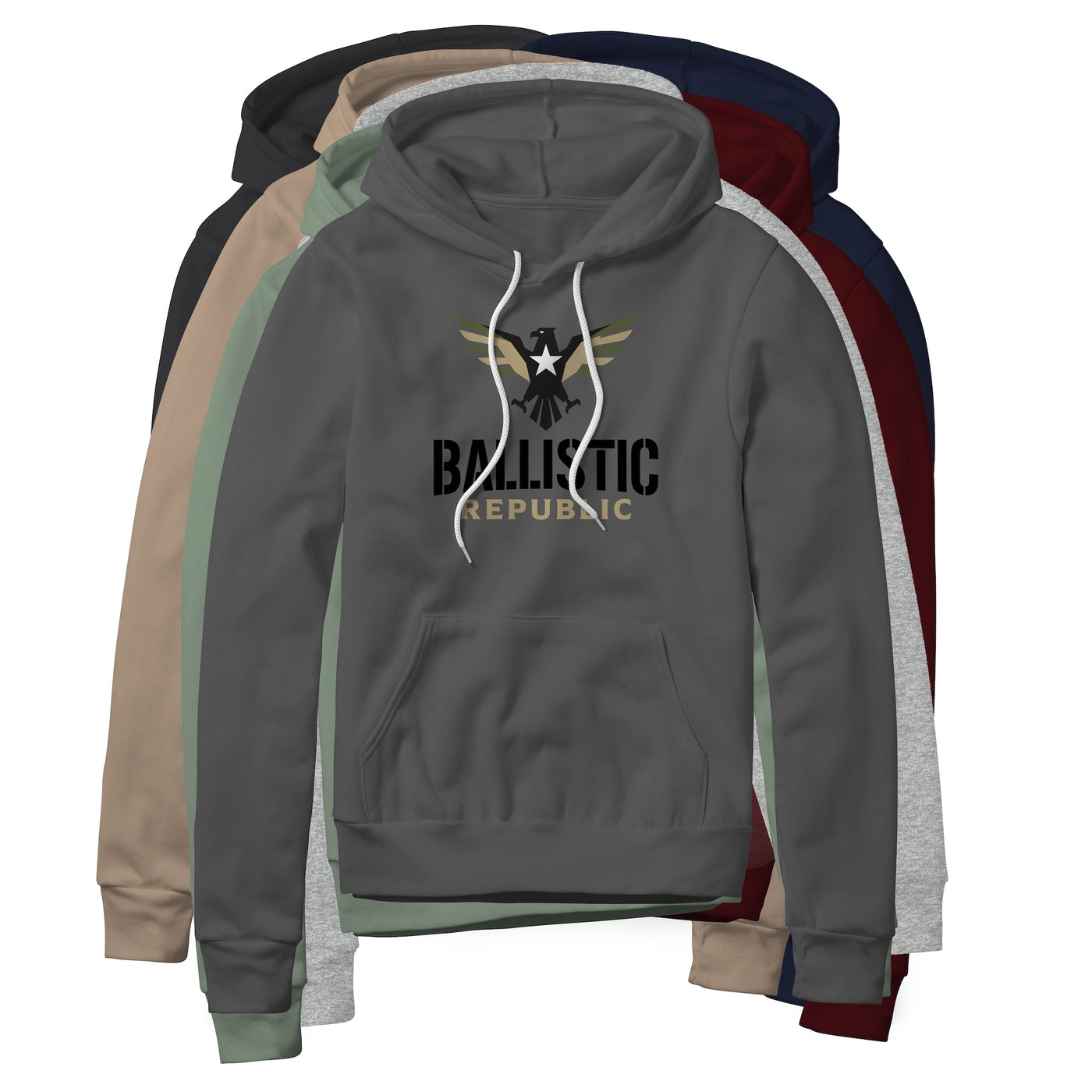 Ballistic Republic Logo Hoodie - Full Color | Ballistic Republic™