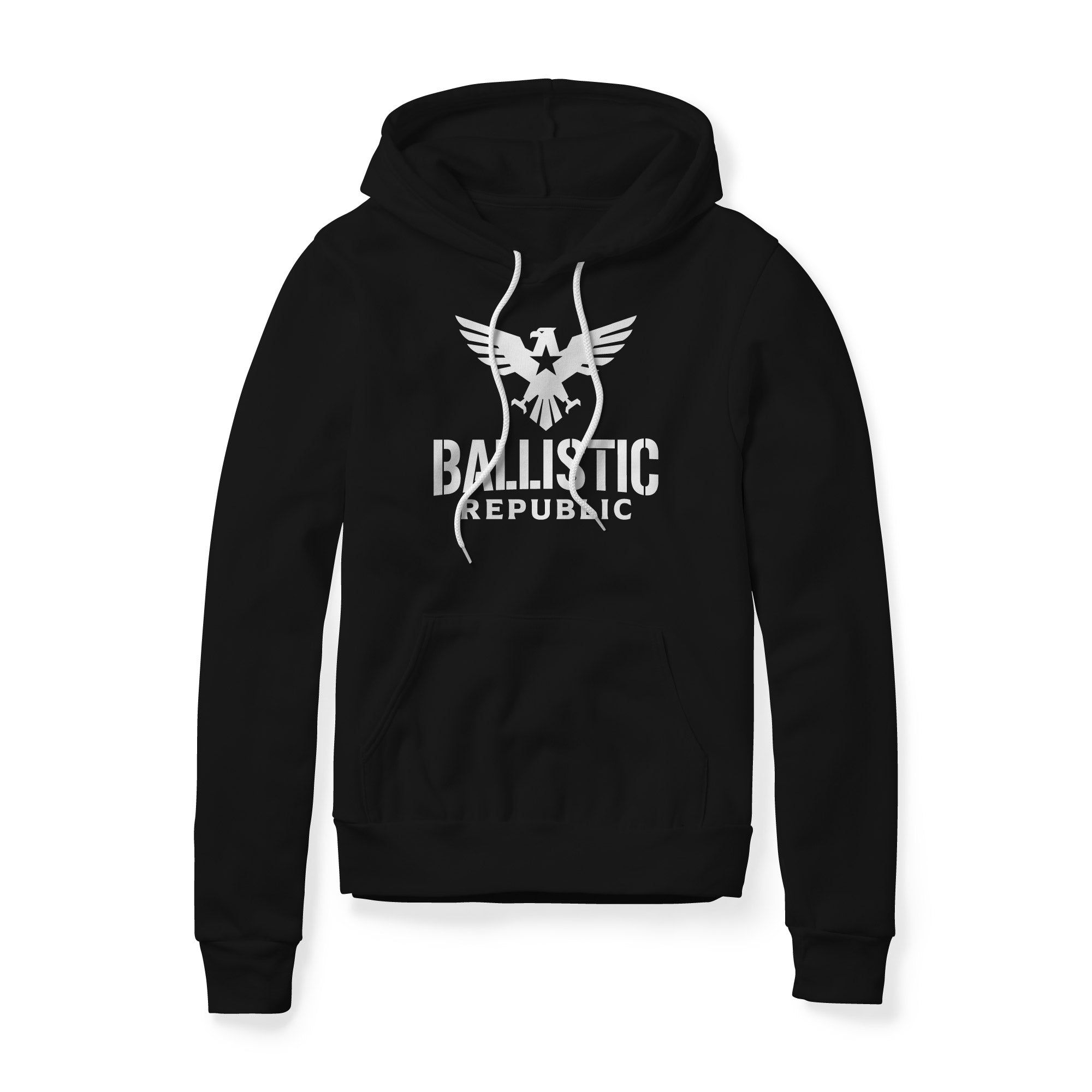 Ballistic Republic Logo Hoodie - White | Ballistic Republic™