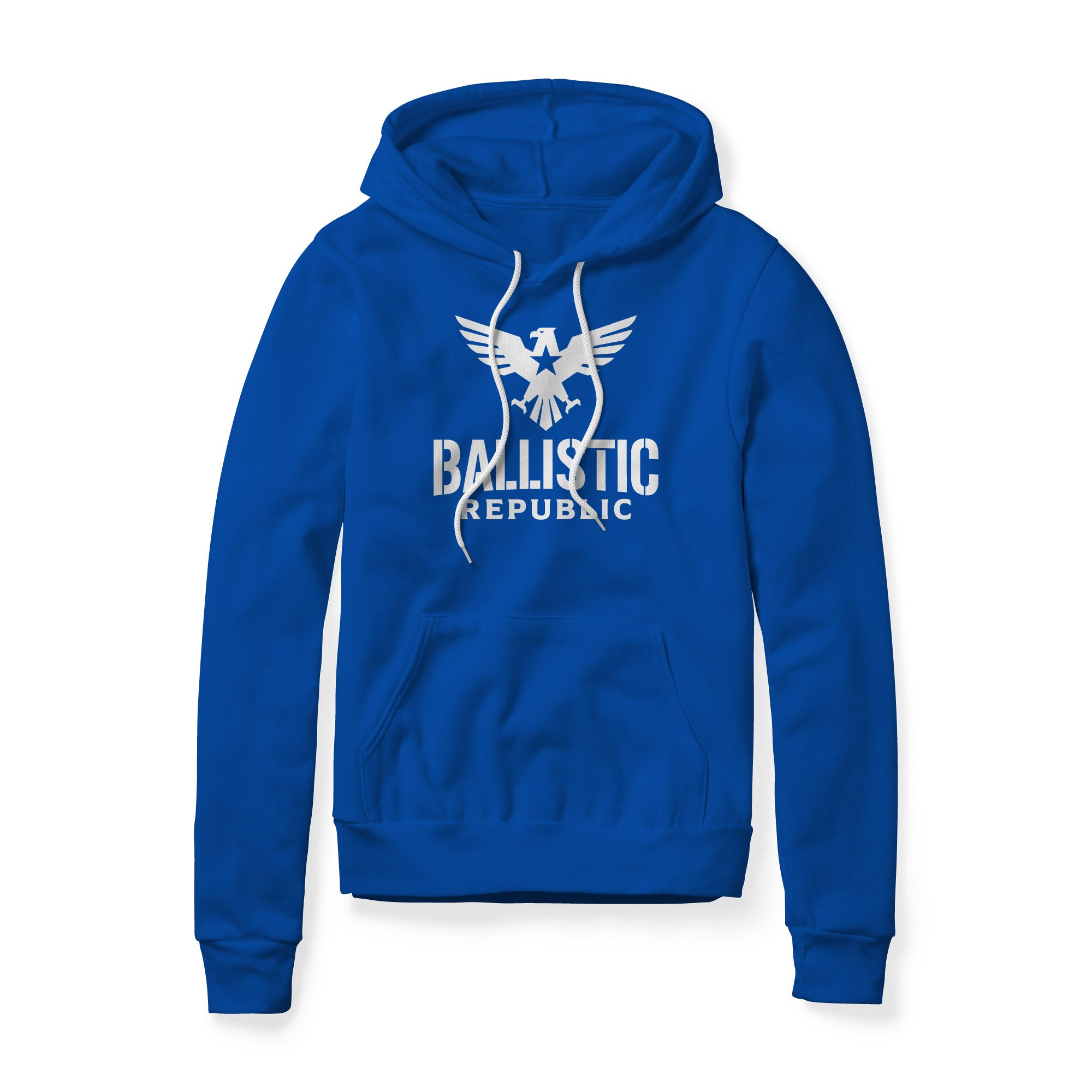 Ballistic Republic Logo Hoodie - White | Ballistic Republic™