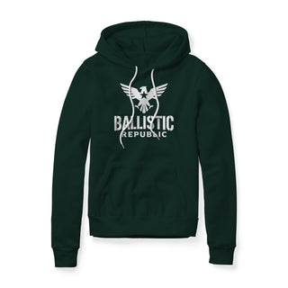Ballistic Republic Logo Hoodie - White | Ballistic Republic™