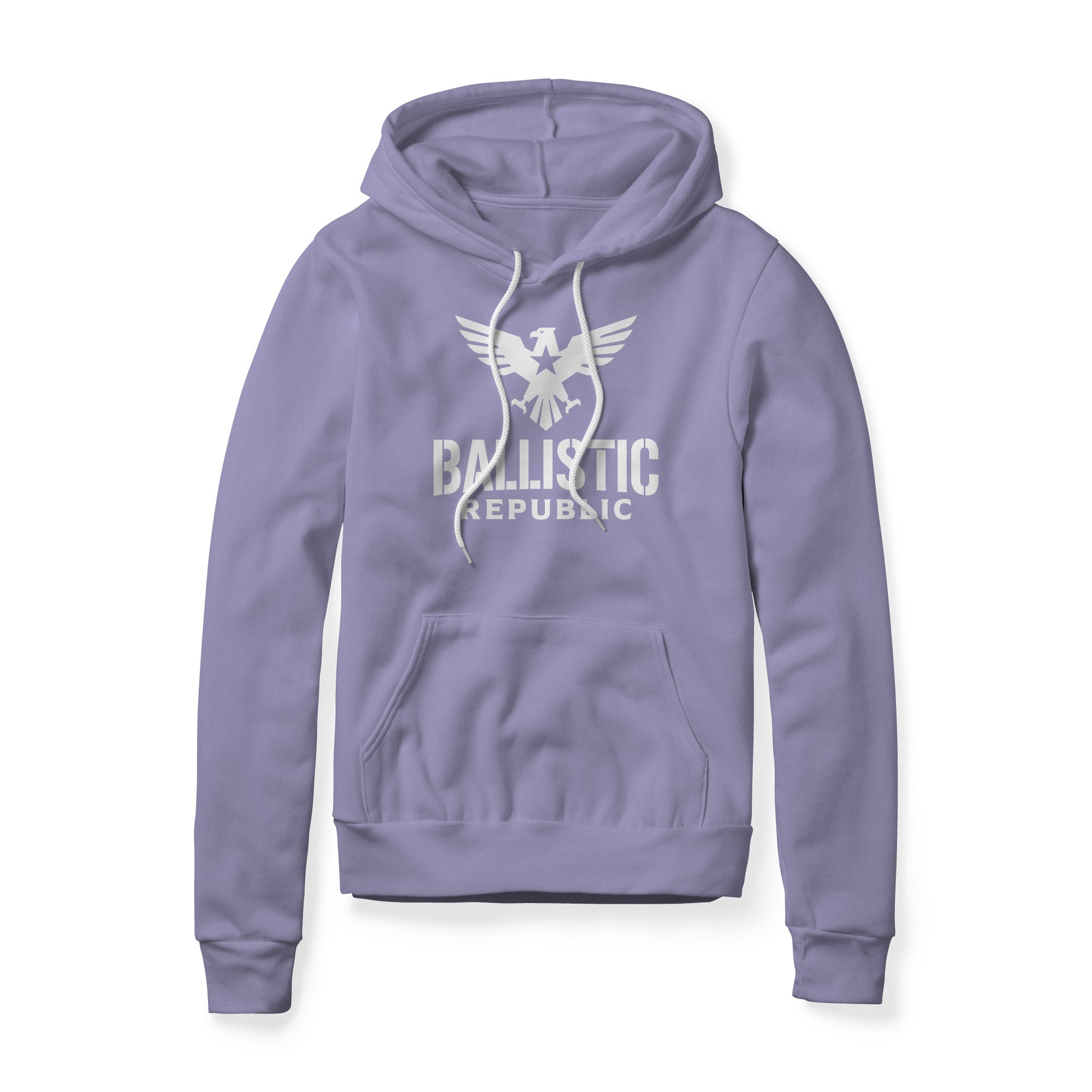 Ballistic Republic Logo Hoodie - White | Ballistic Republic™