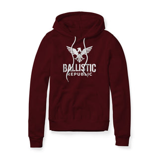 Ballistic Republic Logo Hoodie - White | Ballistic Republic™