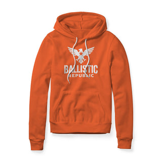 Ballistic Republic Logo Fleece Hoodie - White