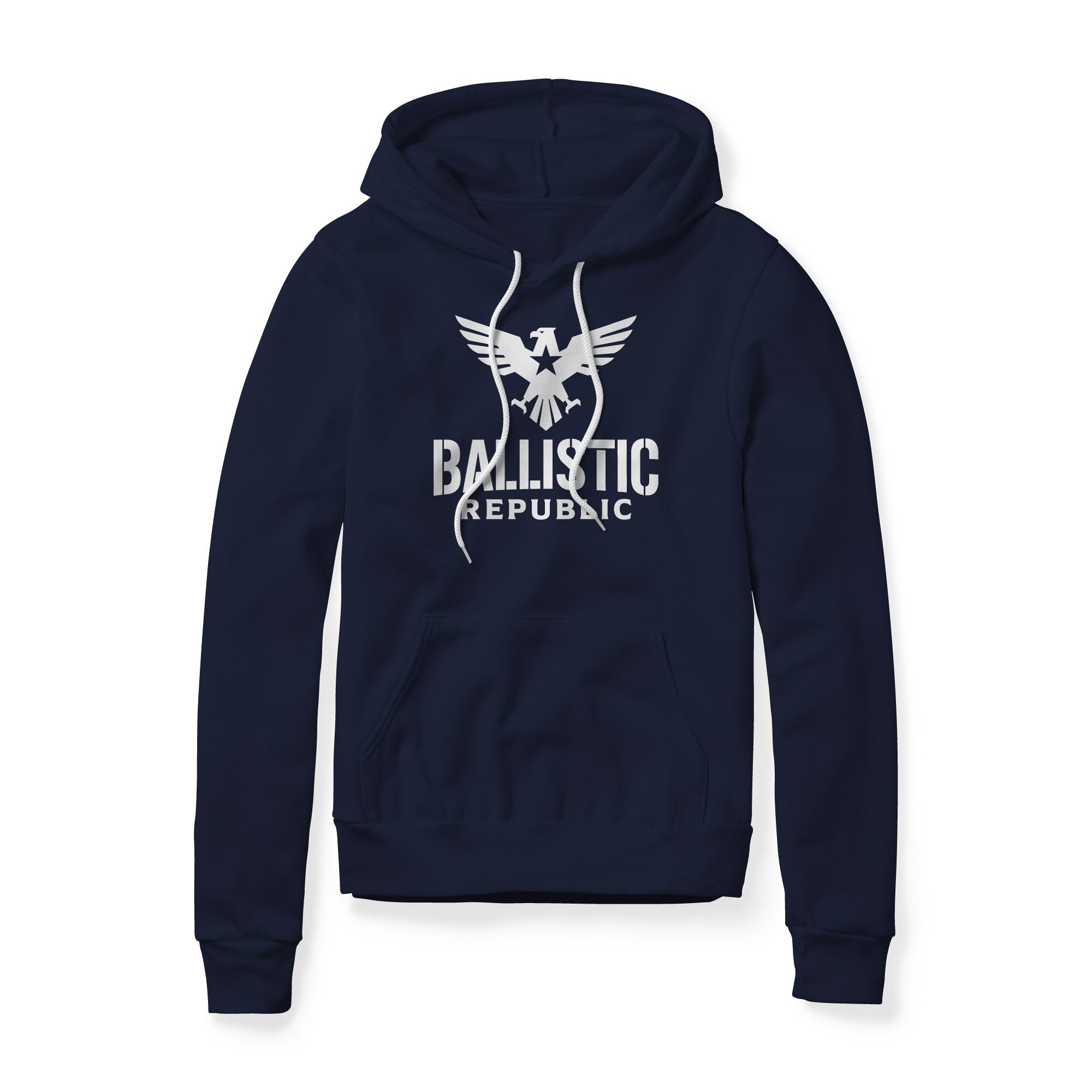 Ballistic Republic Logo Hoodie - White | Ballistic Republic™