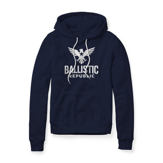 Ballistic Republic Logo Hoodie - White | Ballistic Republic™