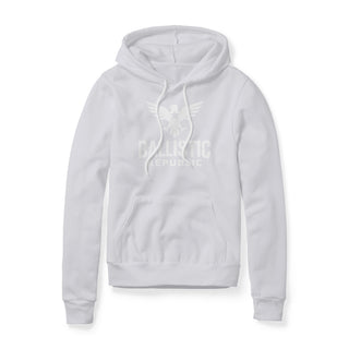 Ballistic Republic Logo Fleece Hoodie - White