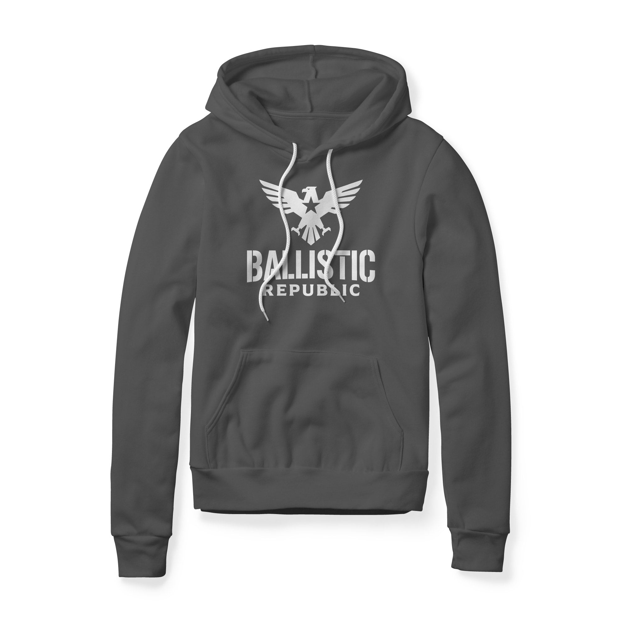 Ballistic Republic Logo Hoodie - White | Ballistic Republic™