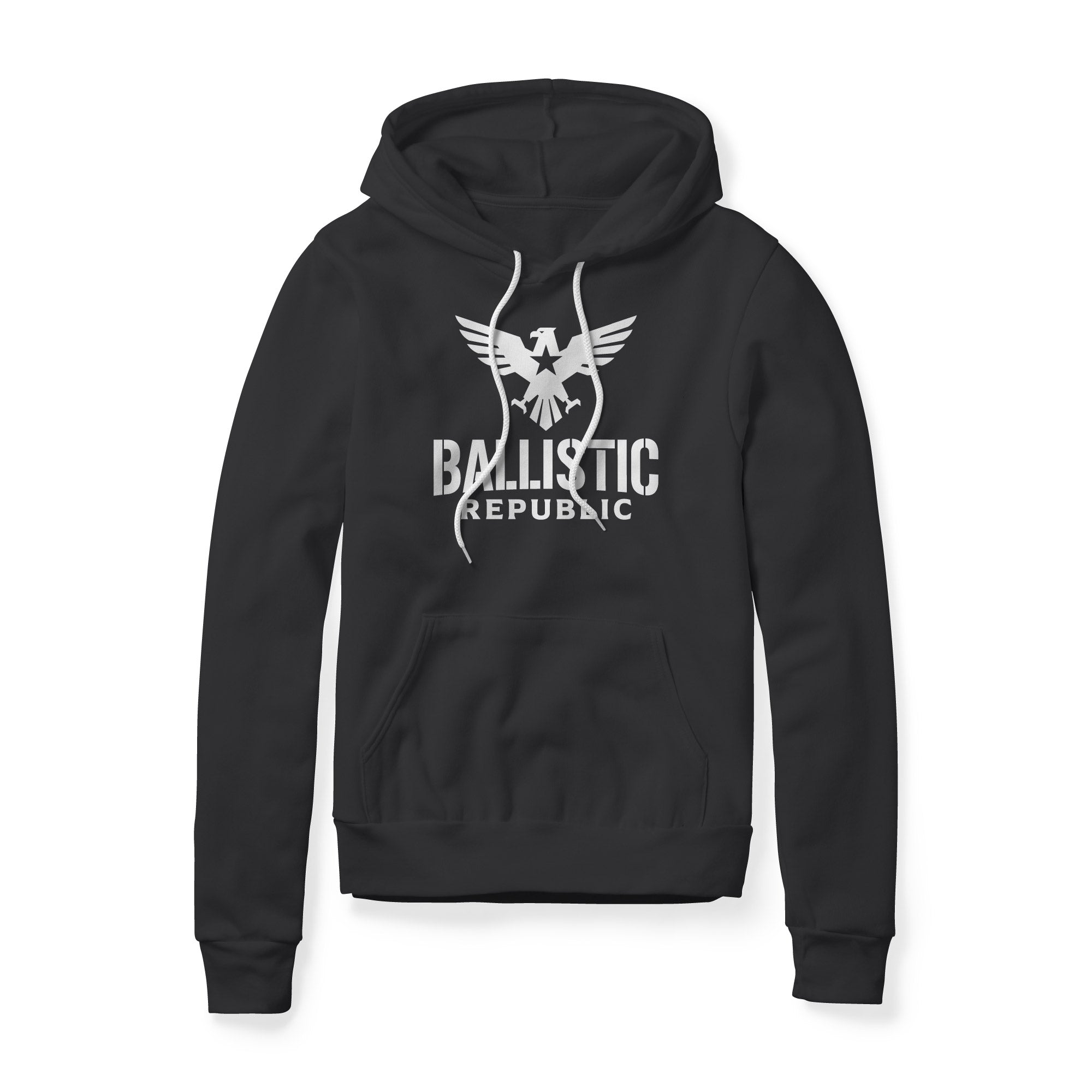 Ballistic Republic Logo Hoodie - White | Ballistic Republic™