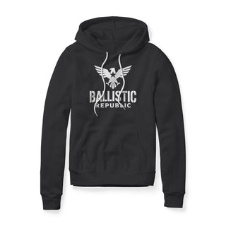 Ballistic Republic Logo Hoodie - White | Ballistic Republic™
