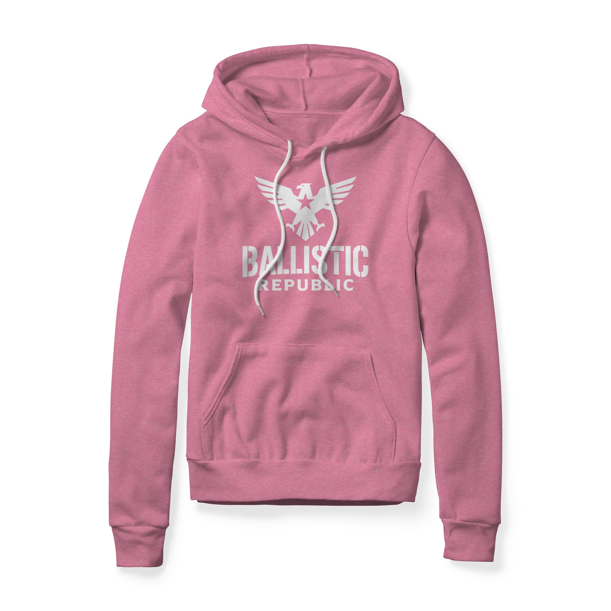 Ballistic Republic Logo Hoodie - White | Ballistic Republic™
