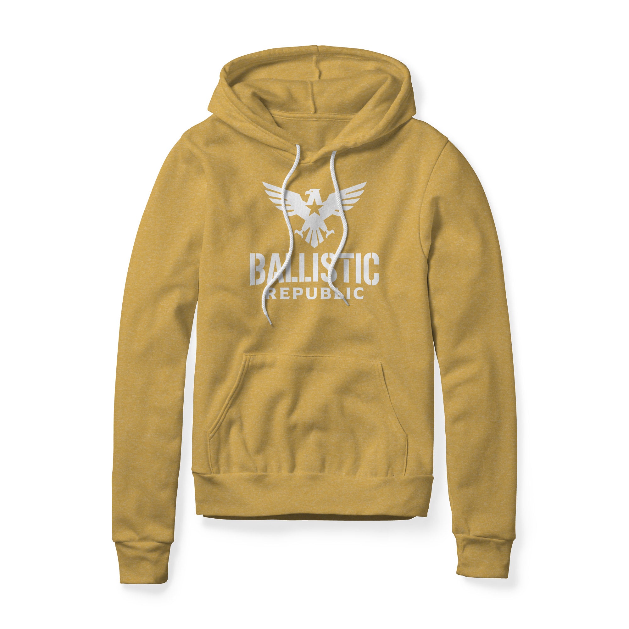 Ballistic Republic Logo Hoodie - White | Ballistic Republic™