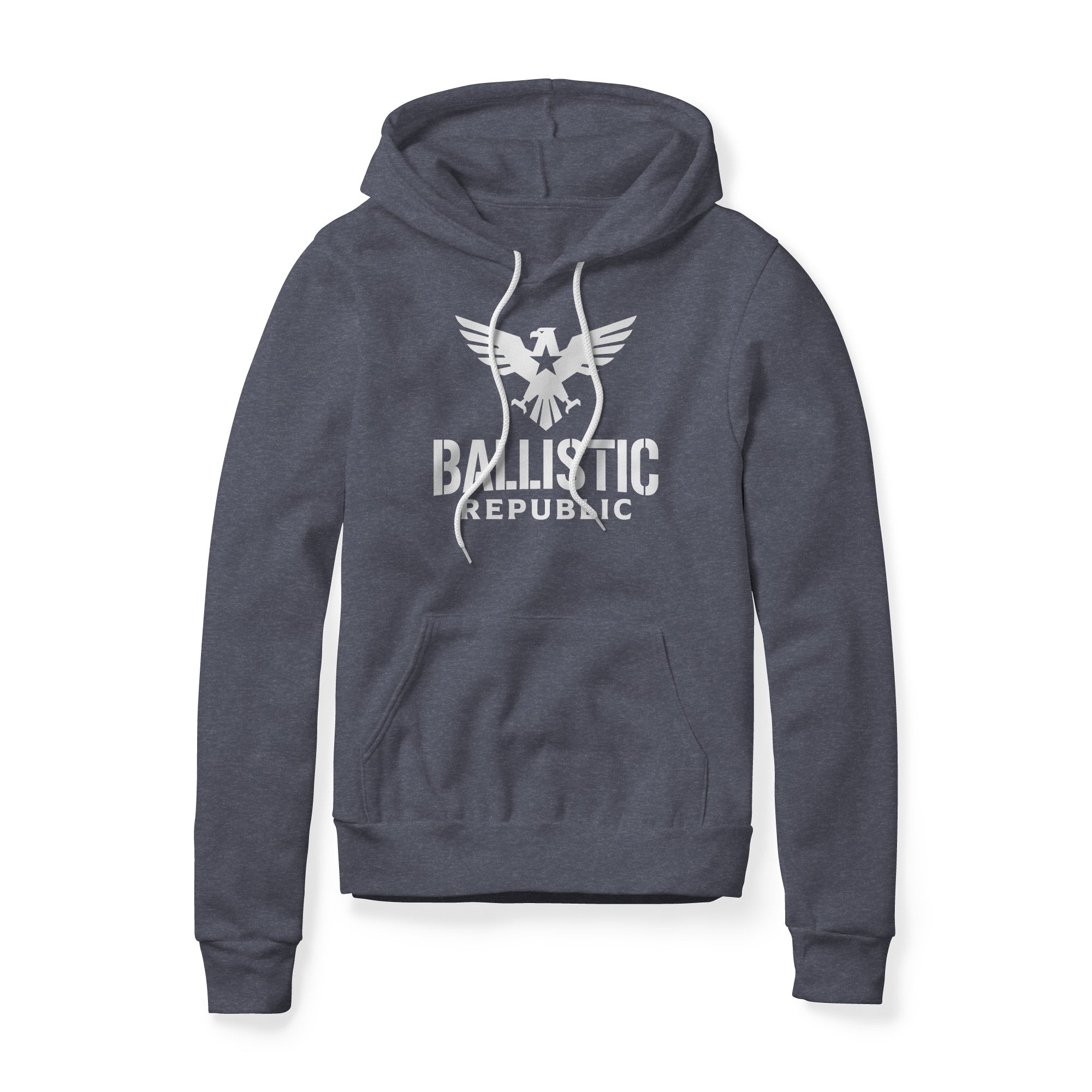 Ballistic Republic Logo Hoodie - White | Ballistic Republic™