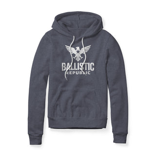 Ballistic Republic Logo Hoodie - White | Ballistic Republic™
