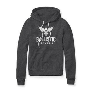 Ballistic Republic Logo Fleece Hoodie - White