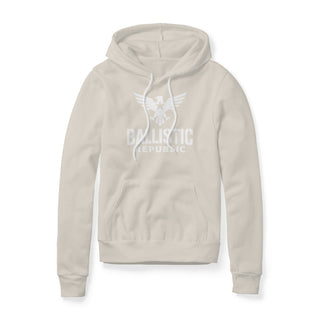 Ballistic Republic Logo Hoodie - White | Ballistic Republic™