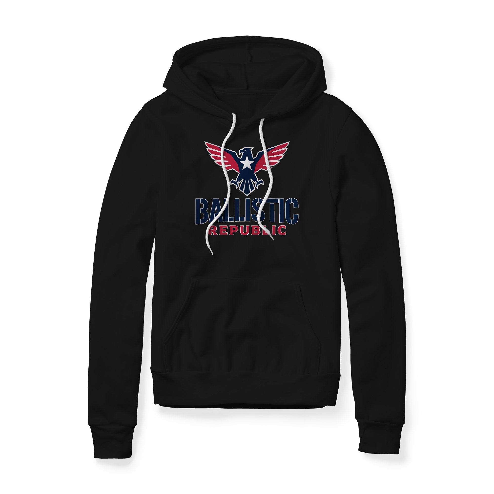 Ballistic Republic Logo Fleece Hoodie - Patriotic