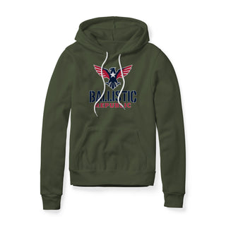 Ballistic Republic Logo Fleece Hoodie - Patriotic