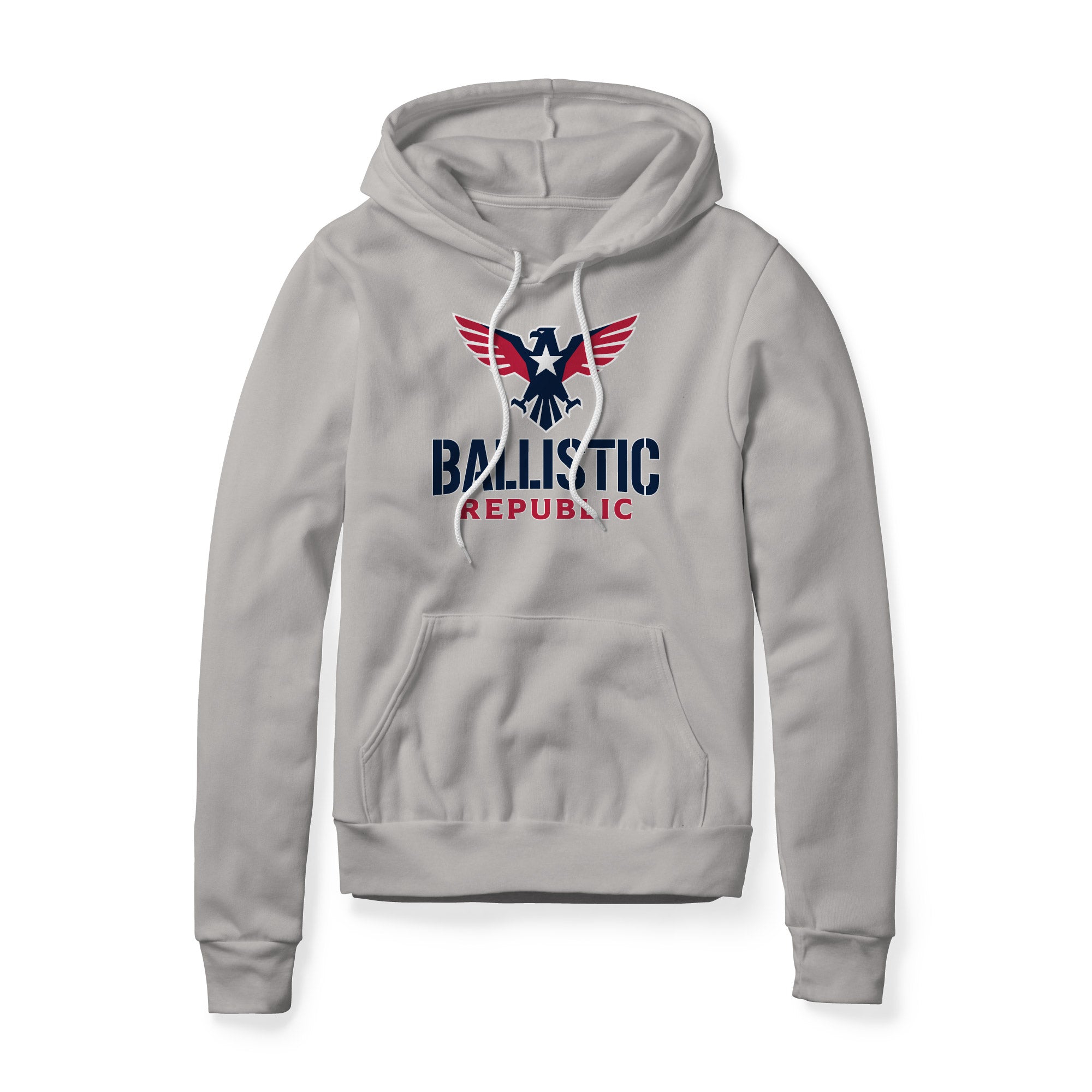 Ballistic Republic Logo Fleece Hoodie - Patriotic