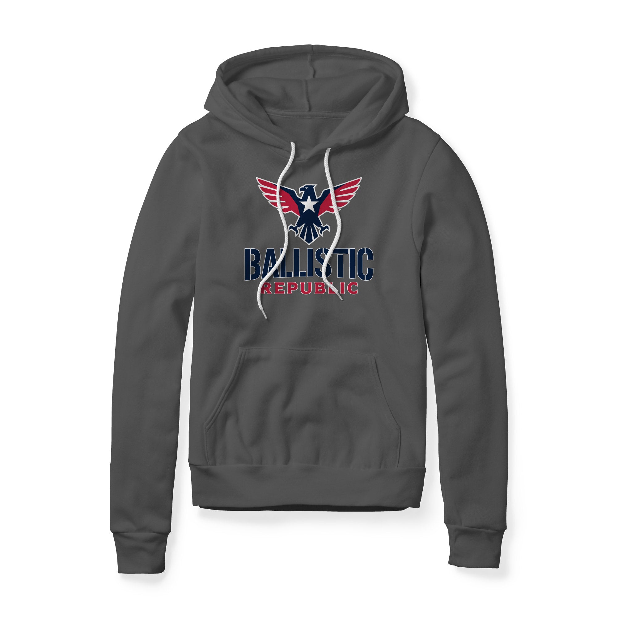 Ballistic Republic Logo Fleece Hoodie - Patriotic