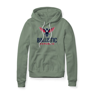 Ballistic Republic Logo Fleece Hoodie - Patriotic