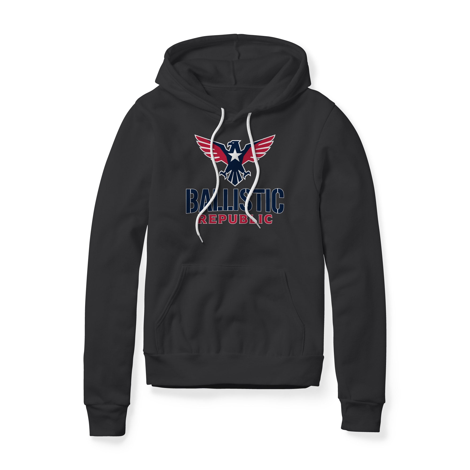 Ballistic Republic Logo Fleece Hoodie - Patriotic
