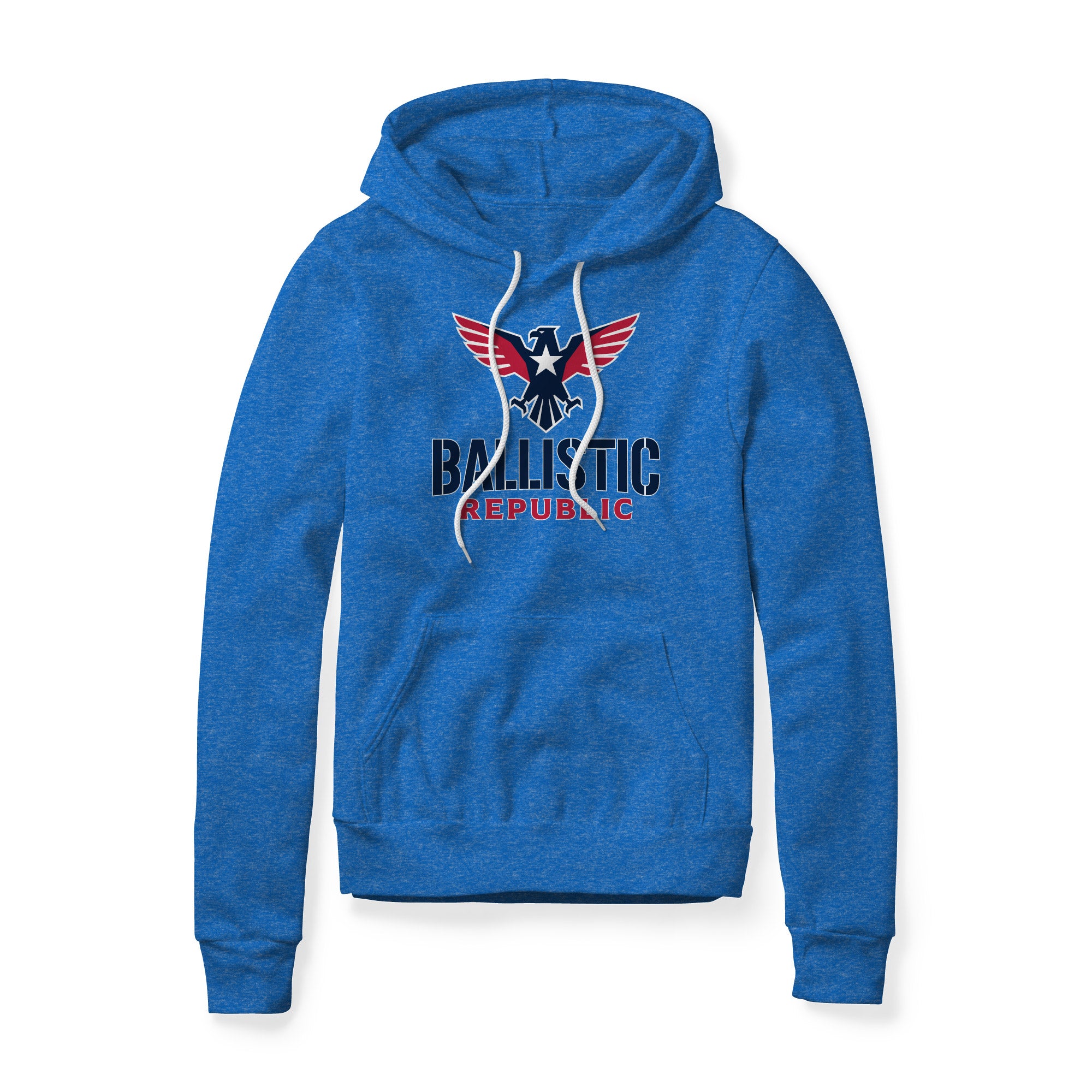 Ballistic Republic Logo Fleece Hoodie - Patriotic
