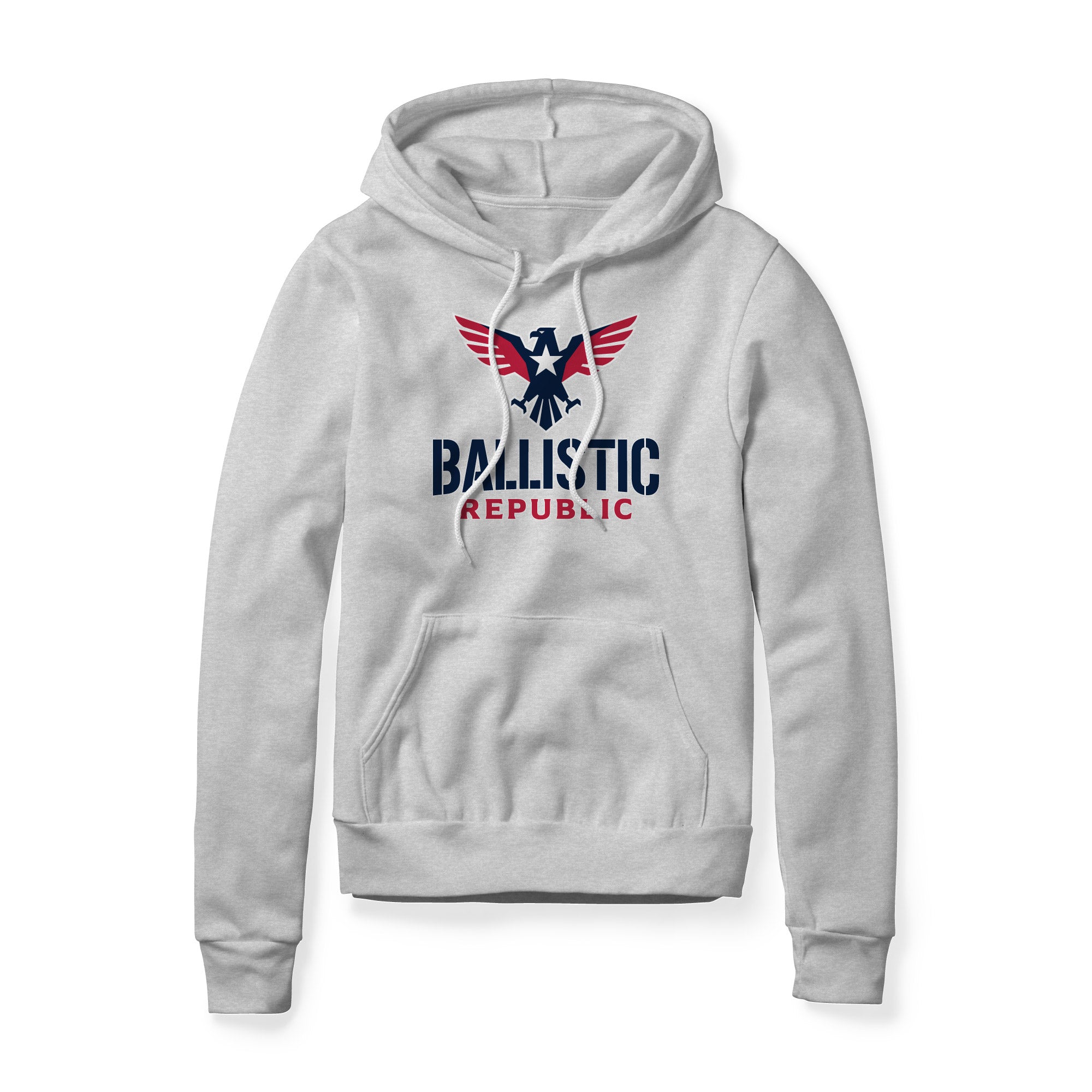 Ballistic Republic Logo Fleece Hoodie - Patriotic