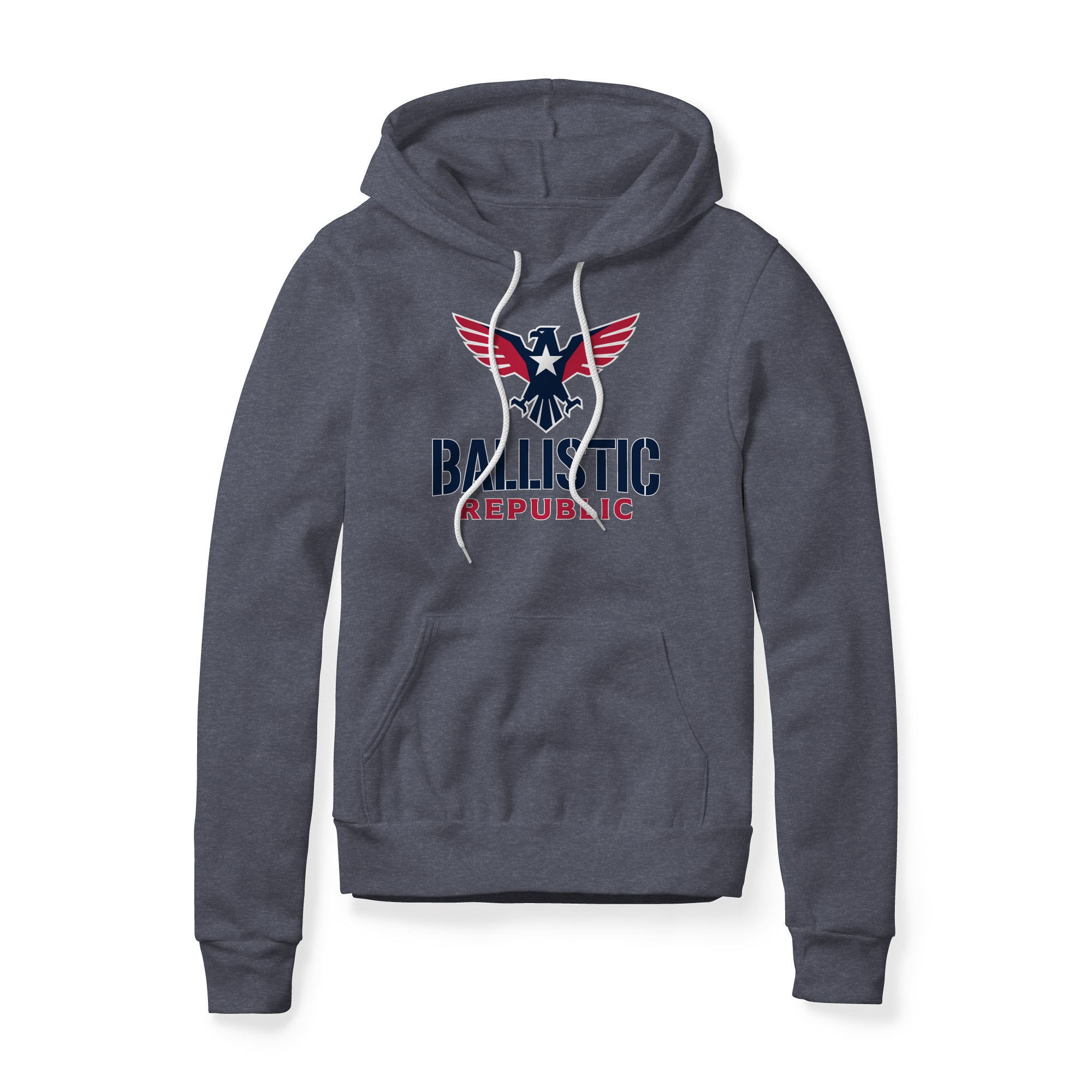 Ballistic Republic Logo Fleece Hoodie - Patriotic