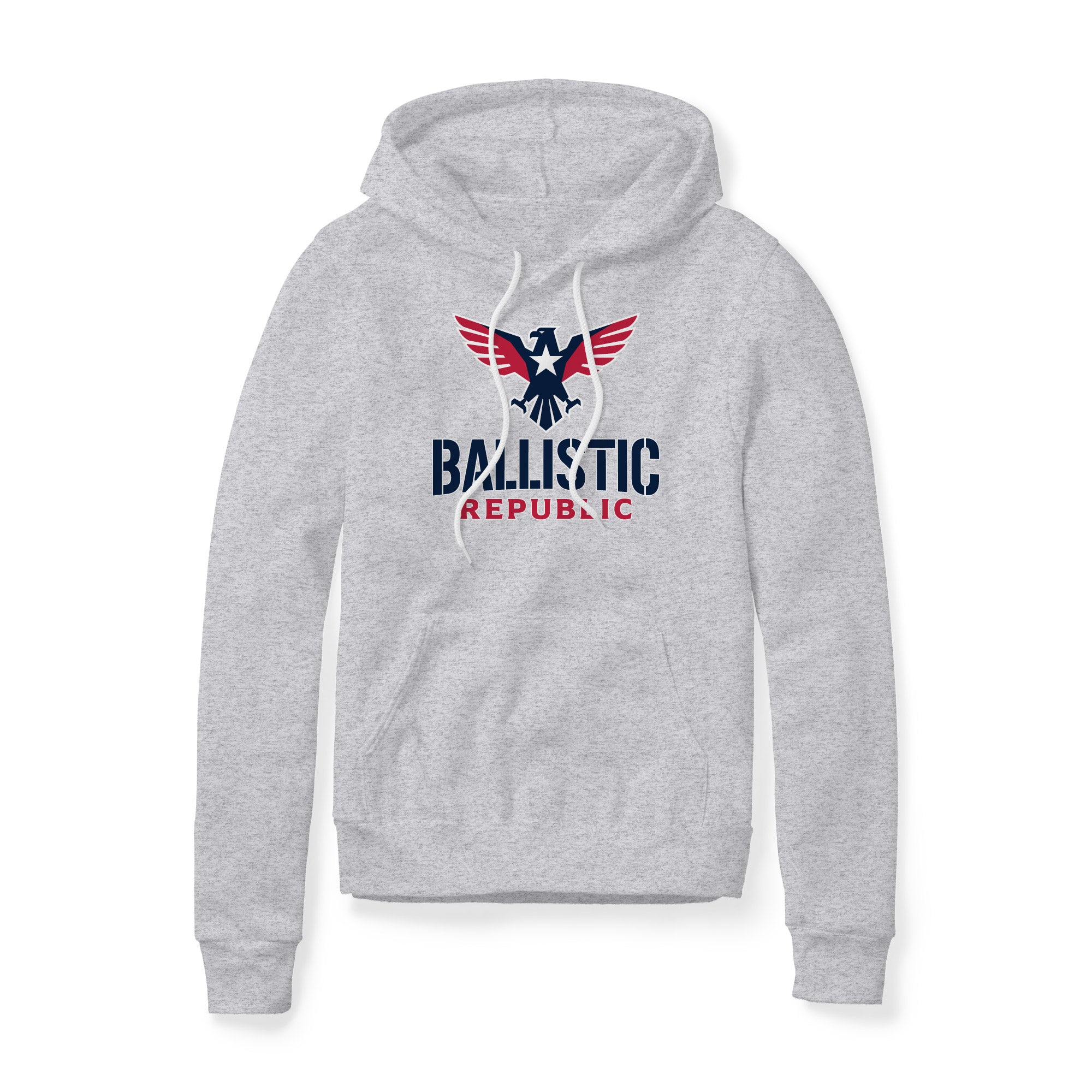 Ballistic Republic Logo Fleece Hoodie - Patriotic