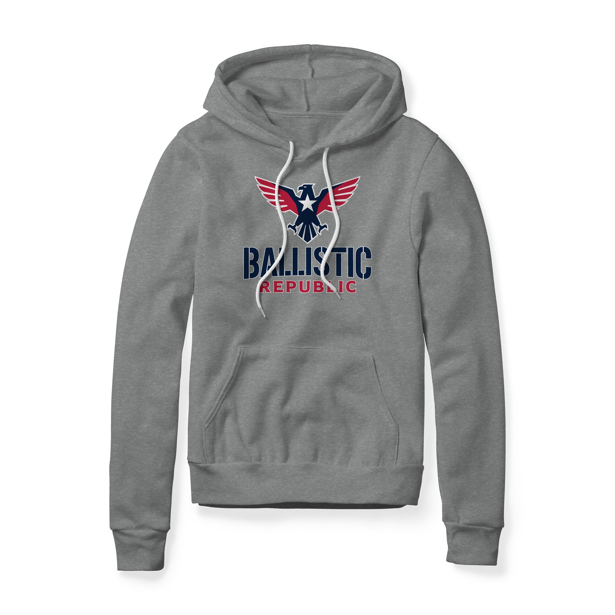 Ballistic Republic Logo Fleece Hoodie - Patriotic