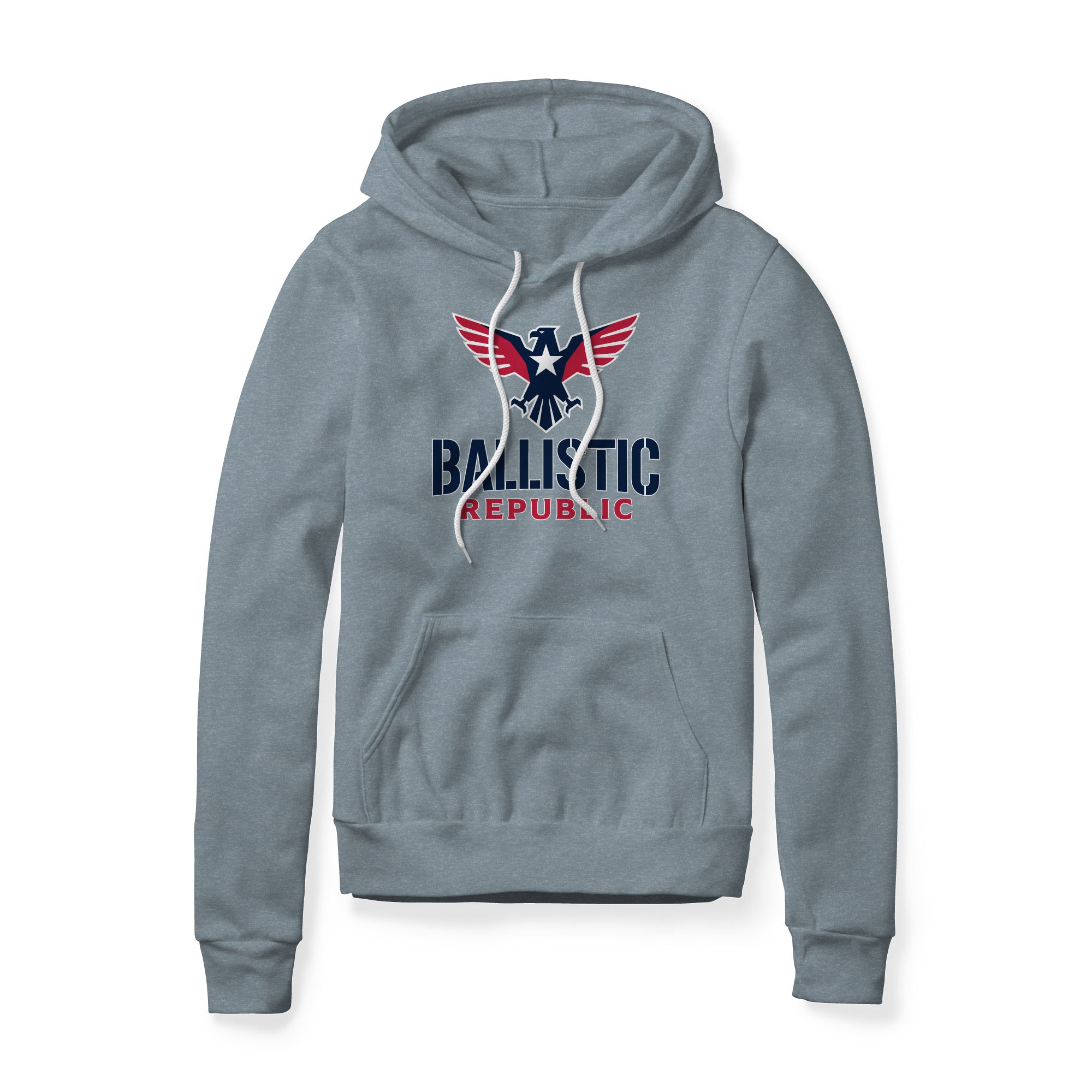 Ballistic Republic Logo Fleece Hoodie - Patriotic
