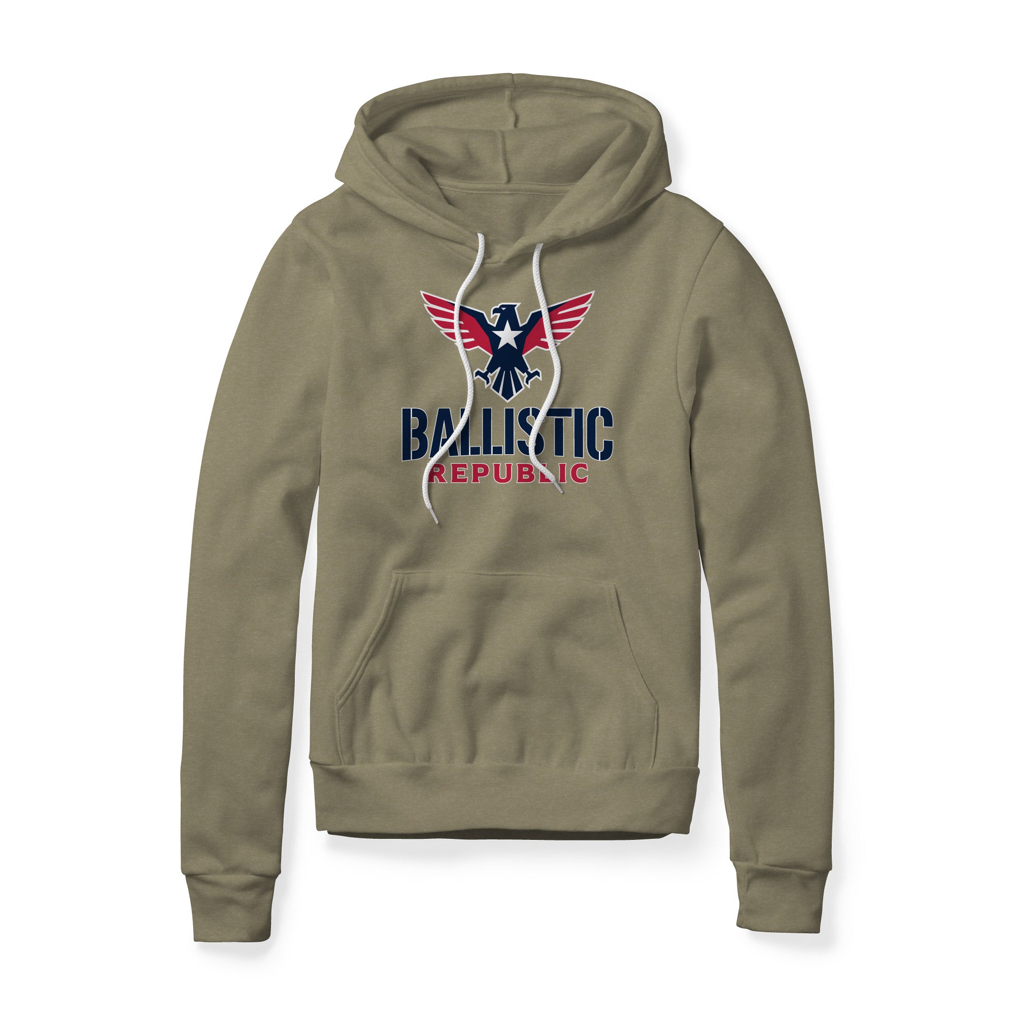 Ballistic Republic Logo Fleece Hoodie - Patriotic