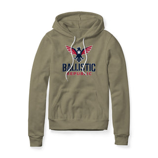 Ballistic Republic Logo Fleece Hoodie - Patriotic