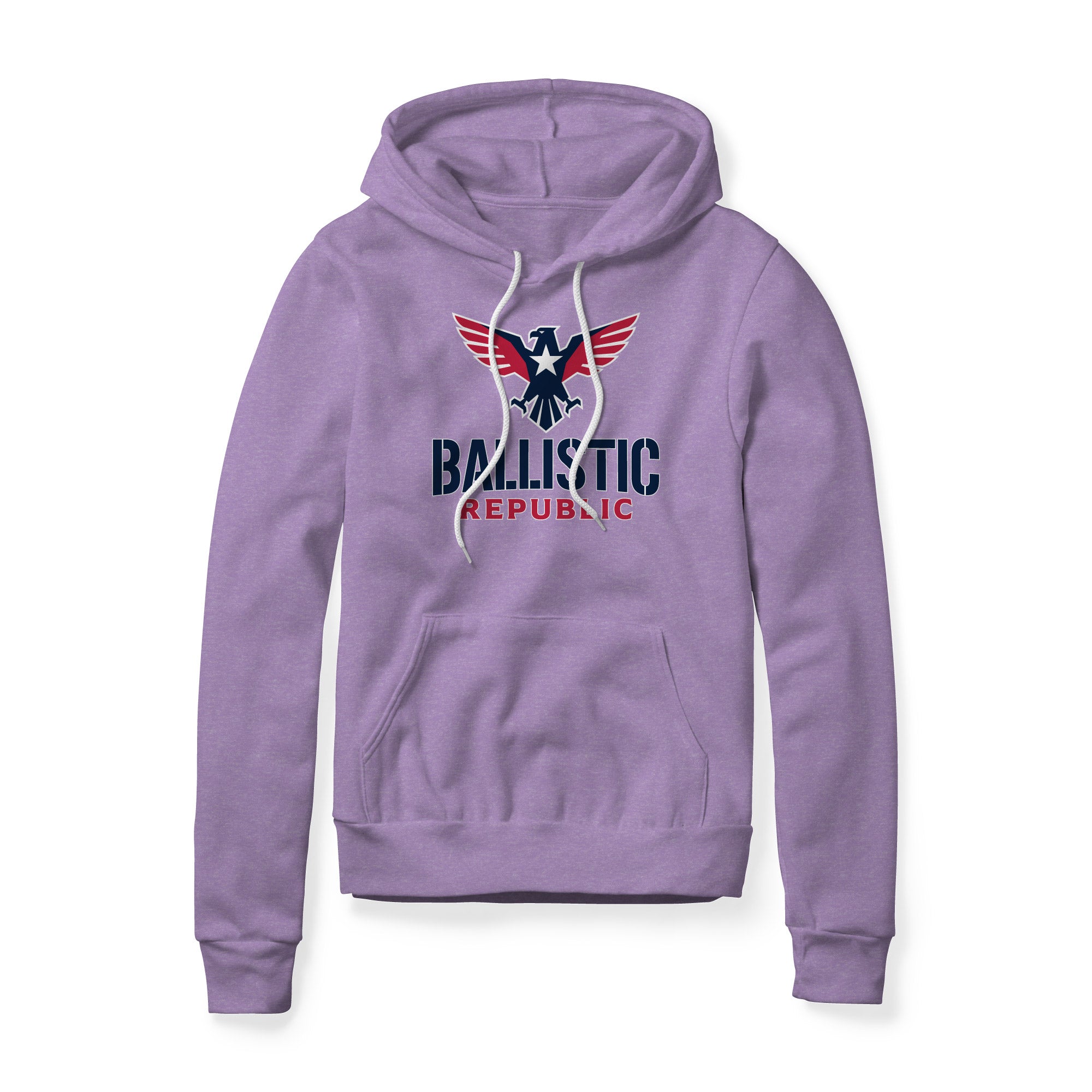 Ballistic Republic Logo Fleece Hoodie - Patriotic