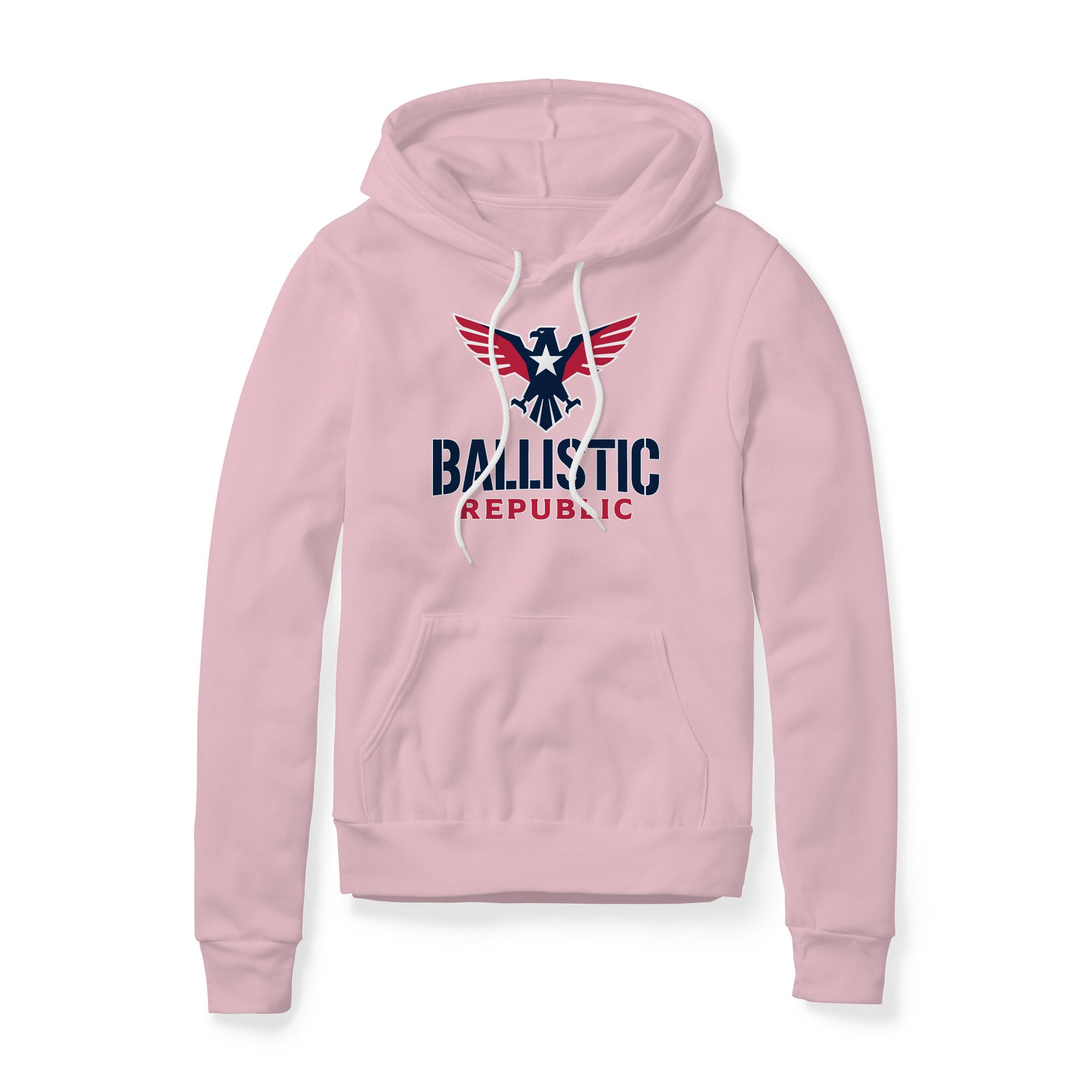 Ballistic Republic Logo Fleece Hoodie - Patriotic