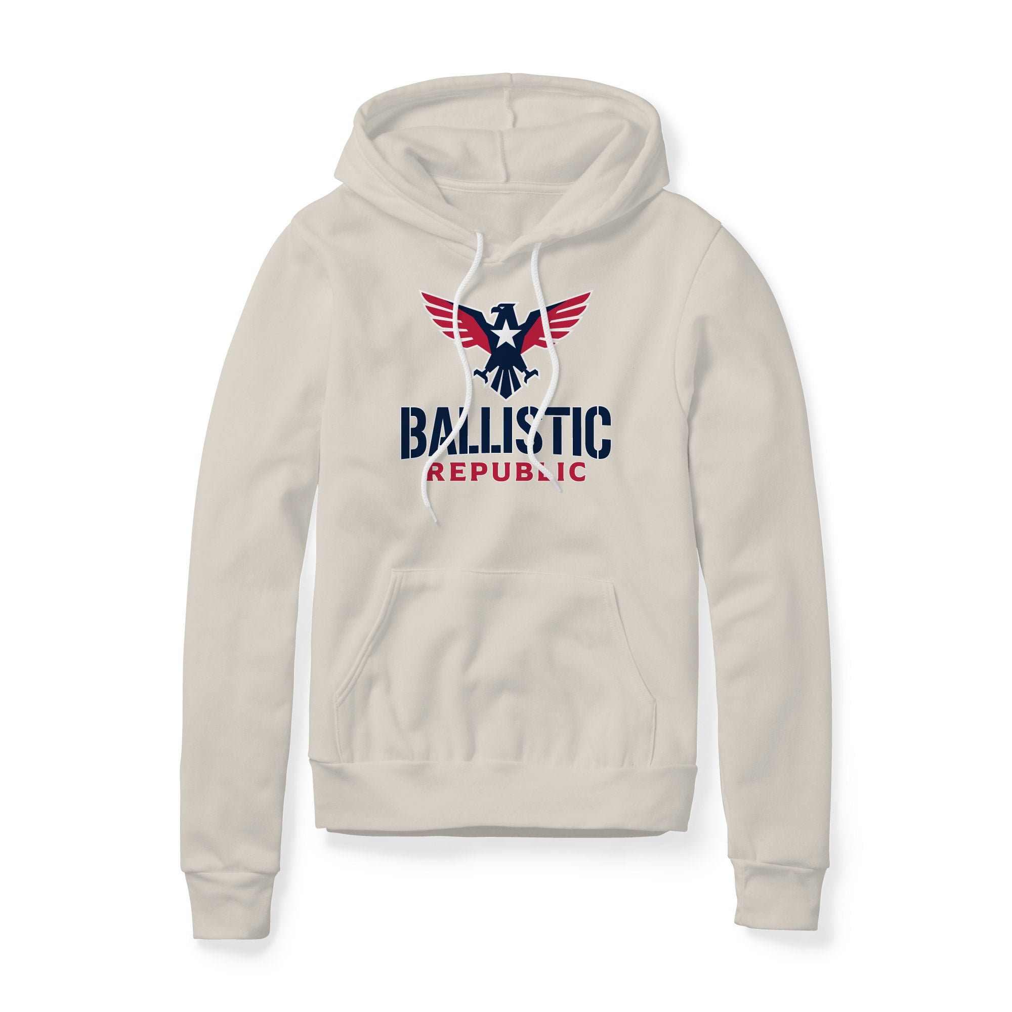 Ballistic Republic Logo Fleece Hoodie - Patriotic