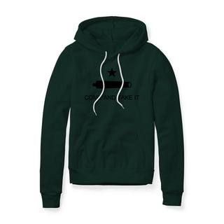 Come And Take It Cannon Fleece Hoodie - Black