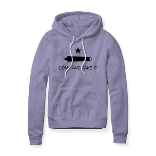 Come And Take It Cannon Fleece Hoodie - Black