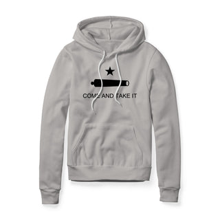 Come And Take It Cannon Fleece Hoodie - Black