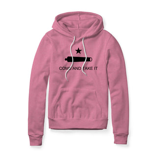 Come And Take It Cannon Fleece Hoodie - Black