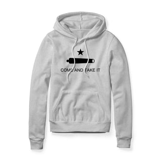 Come And Take It Cannon Fleece Hoodie - Black